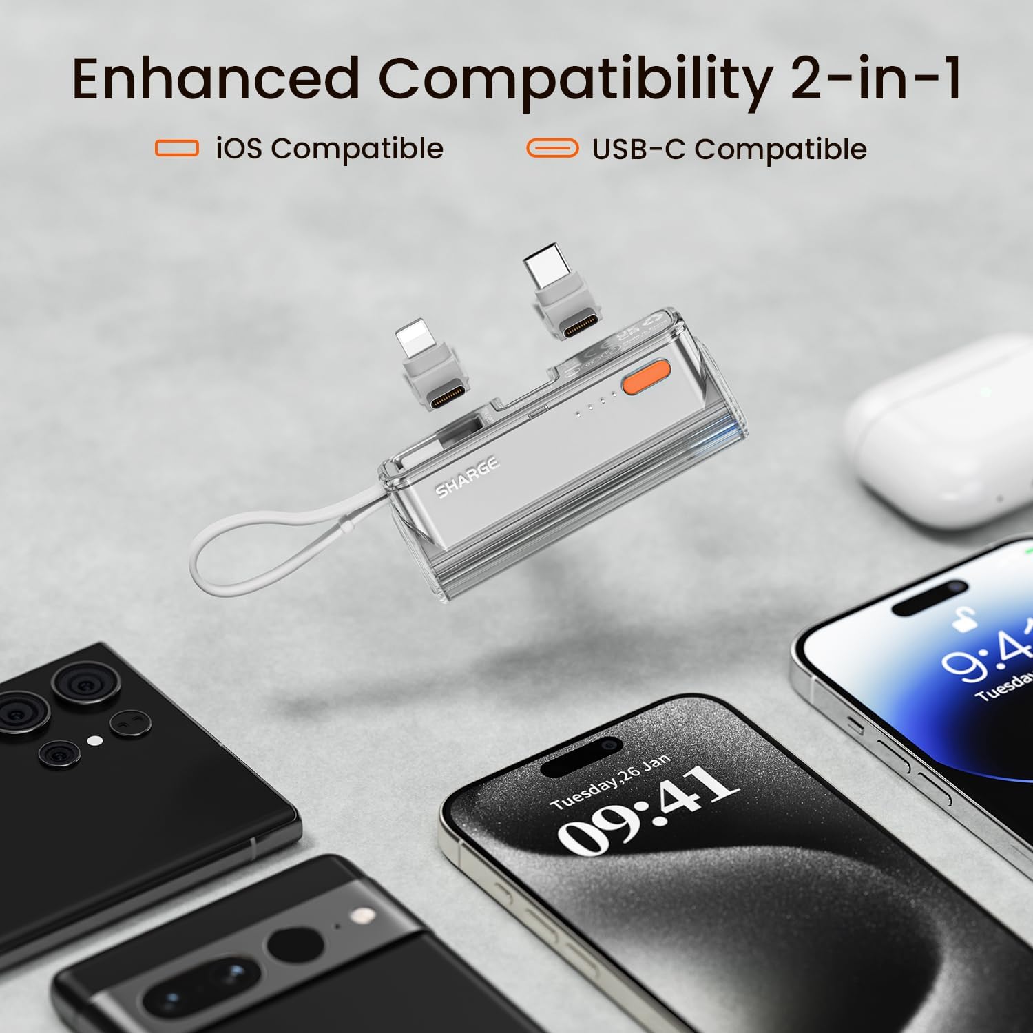 Flow Mini 5000mAh Portable Power Bank