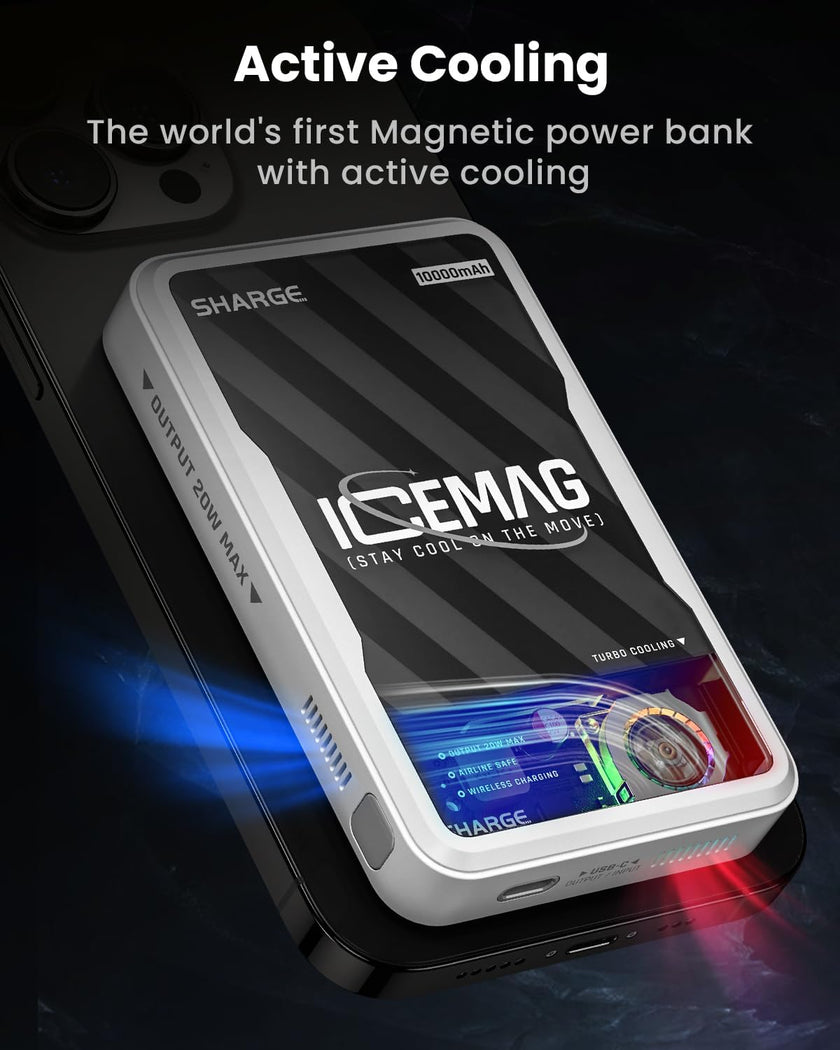 ICEMAG 10000mAh Magnetic Power Bank