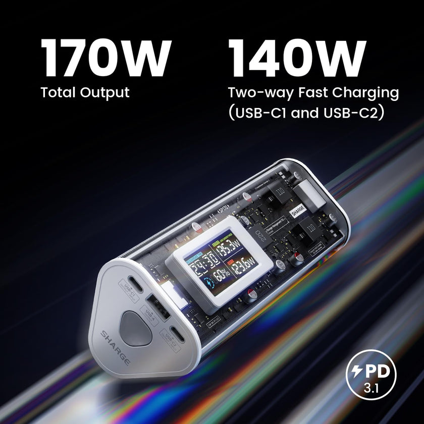 Shargeek 170 24,000mAh Power Bank