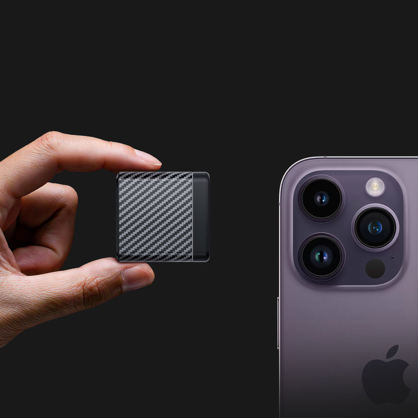 INVZI GaNHub 45W USB-C GaN Charger Dual USB-C Ports for Samsung S24 and iPhone 15 Pro