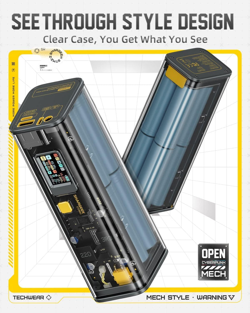 Shargeek 100 25600mAh Laptop Power Bank (Formerly Storm²)