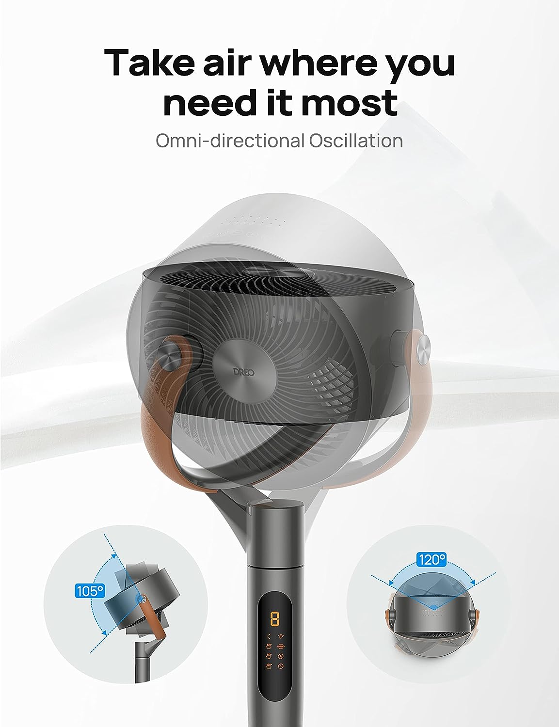 Air Circulator PolyFan 513S, Smart