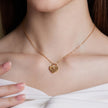 Customized Gift LoveFest Promise 18K Gold Diamond Necklace