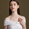 Vitality Dew Lettuce 18K Gold Diamond Necklace