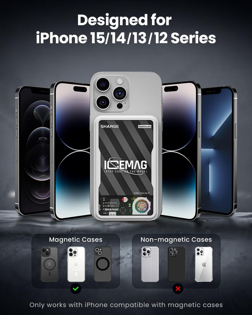 ICEMAG 10000mAh Magnetic Power Bank