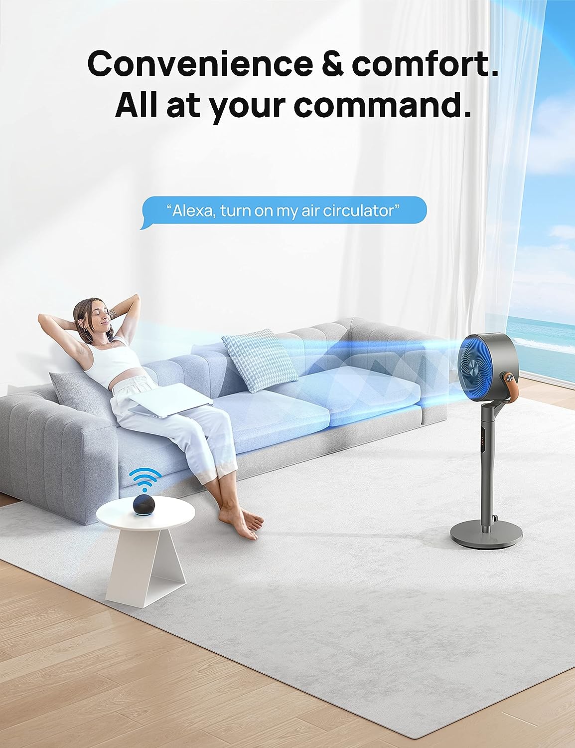 Air Circulator PolyFan 513S, Smart