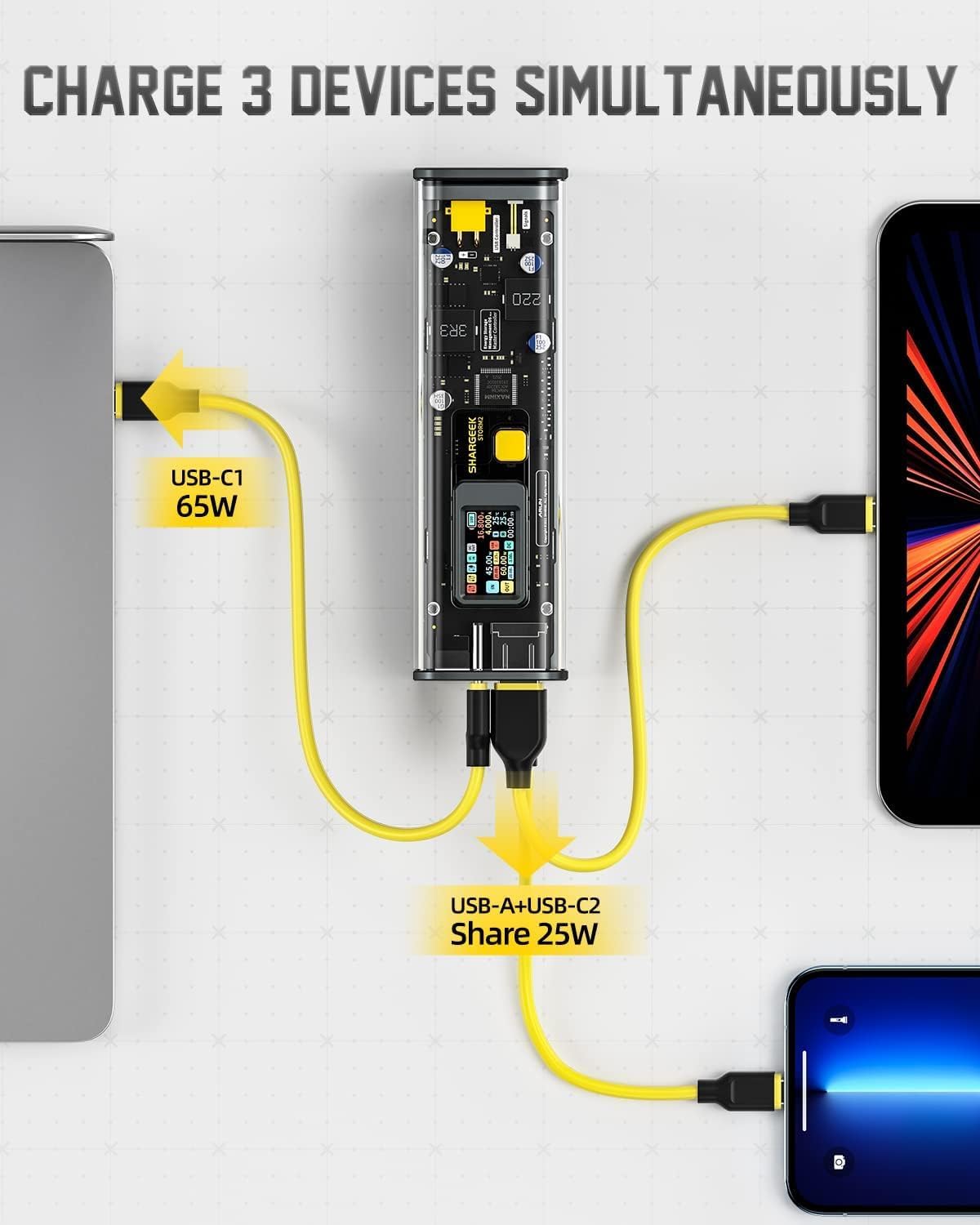 Shargeek 100 25600mAh Laptop Power Bank (Formerly Storm²)