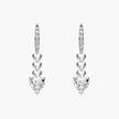 Amore Heartbeat Radiance 18K Gold Diamond Earrings