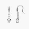 Amore Heartbeat Radiance 18K Gold Moissanite Earrings