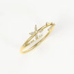 Clematis Party Collection 18K Gold Diamond Ring