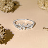 Clematis Party Collection 18K Gold Diamond Ring