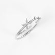 Clematis Party Collection 18K Gold Diamond Ring