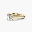 Eternal Spark 18K Gold Moissanite Ring