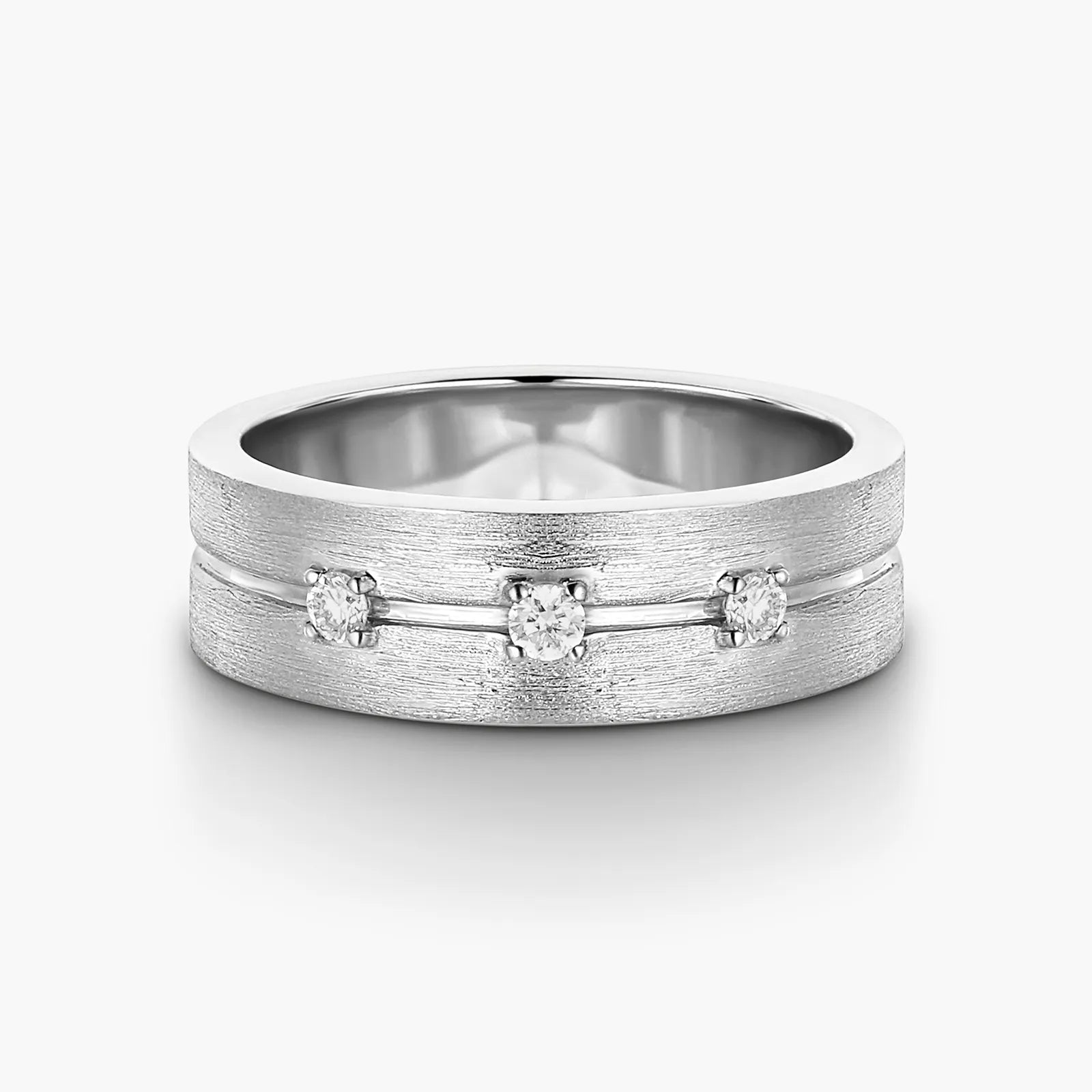 Trinity Connection 18K Gold Wedding Band