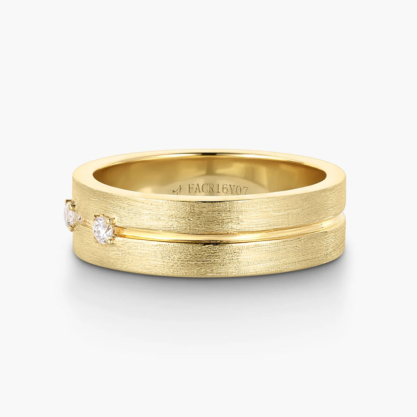 Trinity Connection 18K Gold Wedding Band