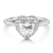 Glowing Embrace 18K Gold Diamond Ring