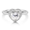 Glowing Embrace 18K Gold Diamond Ring