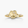 Lettuce 18K Gold Diamond Ring